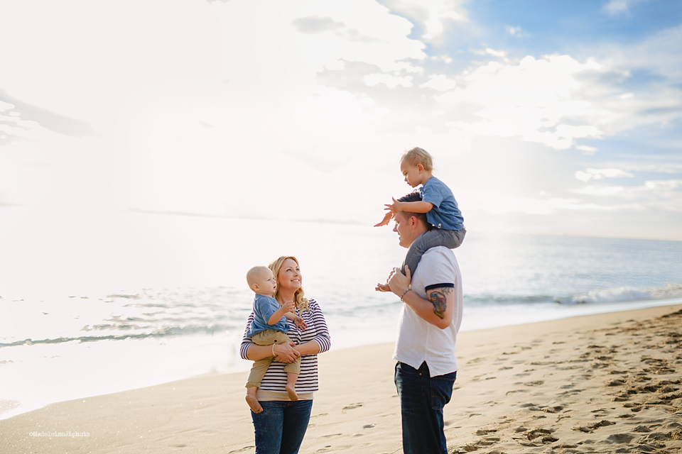 Balboa Pier family beach session | Orange County family photographer